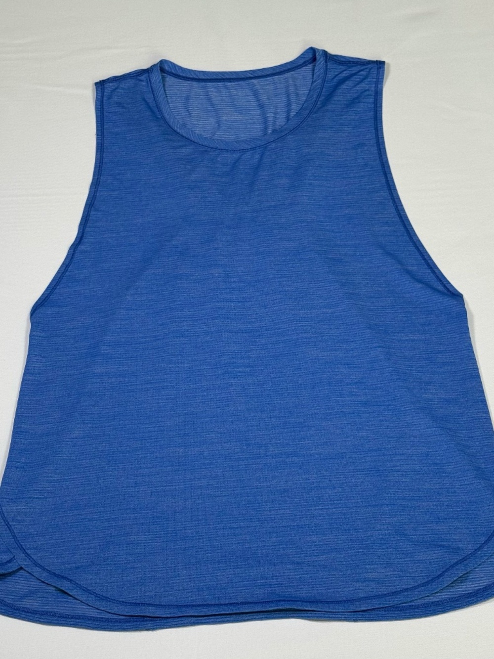 Lululemon In A Cinch Tank Pipe Dream Blue Open Back Size Best for a Size 12